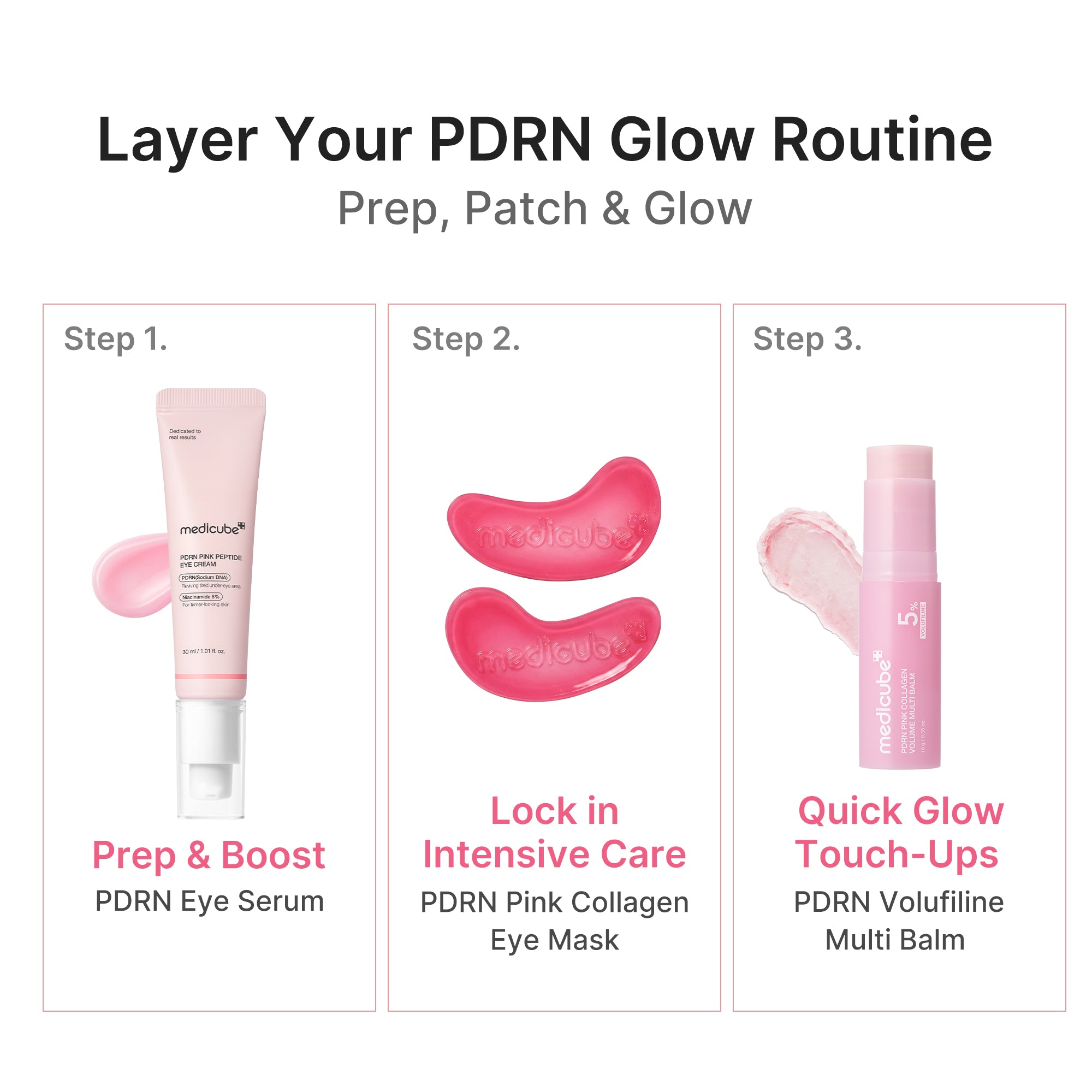 PDRN Pink Collagen Jelly Eye Mask